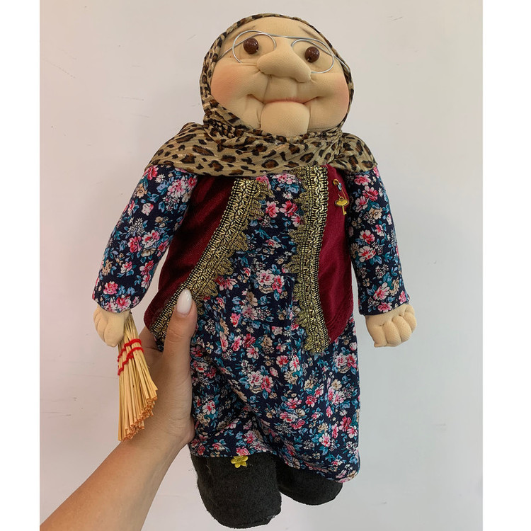 عروسک مدل مادربزرگ ارتفاع 40 سانتى متر